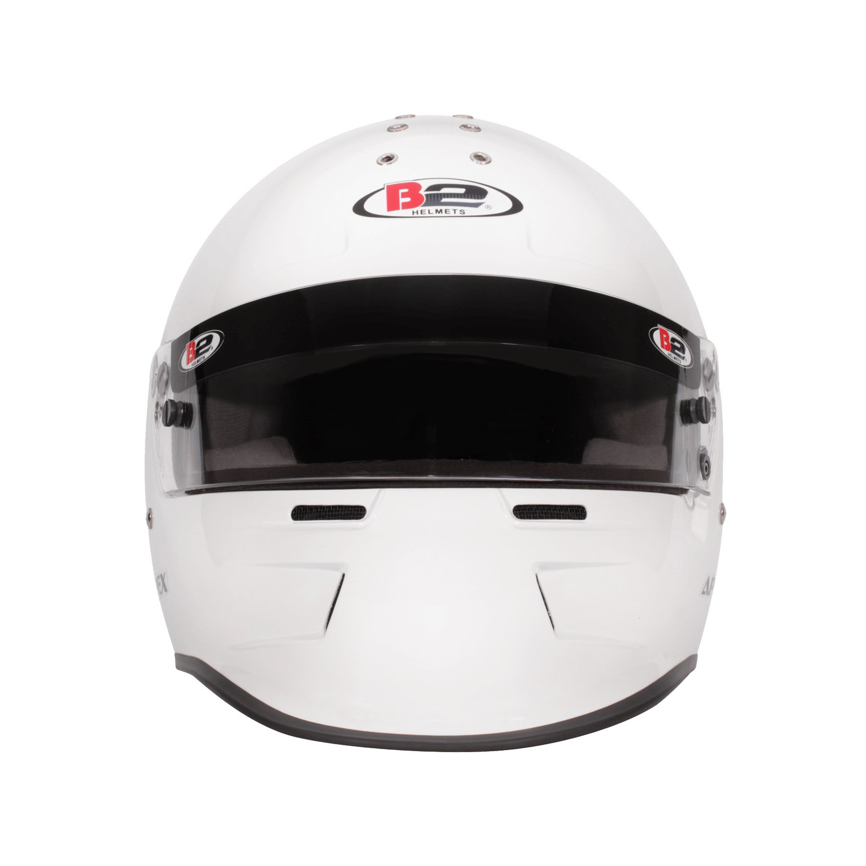 B2 Helmets 1531a02 | B2 HELMETS Helmet Apex White 58-59 Medium SA20