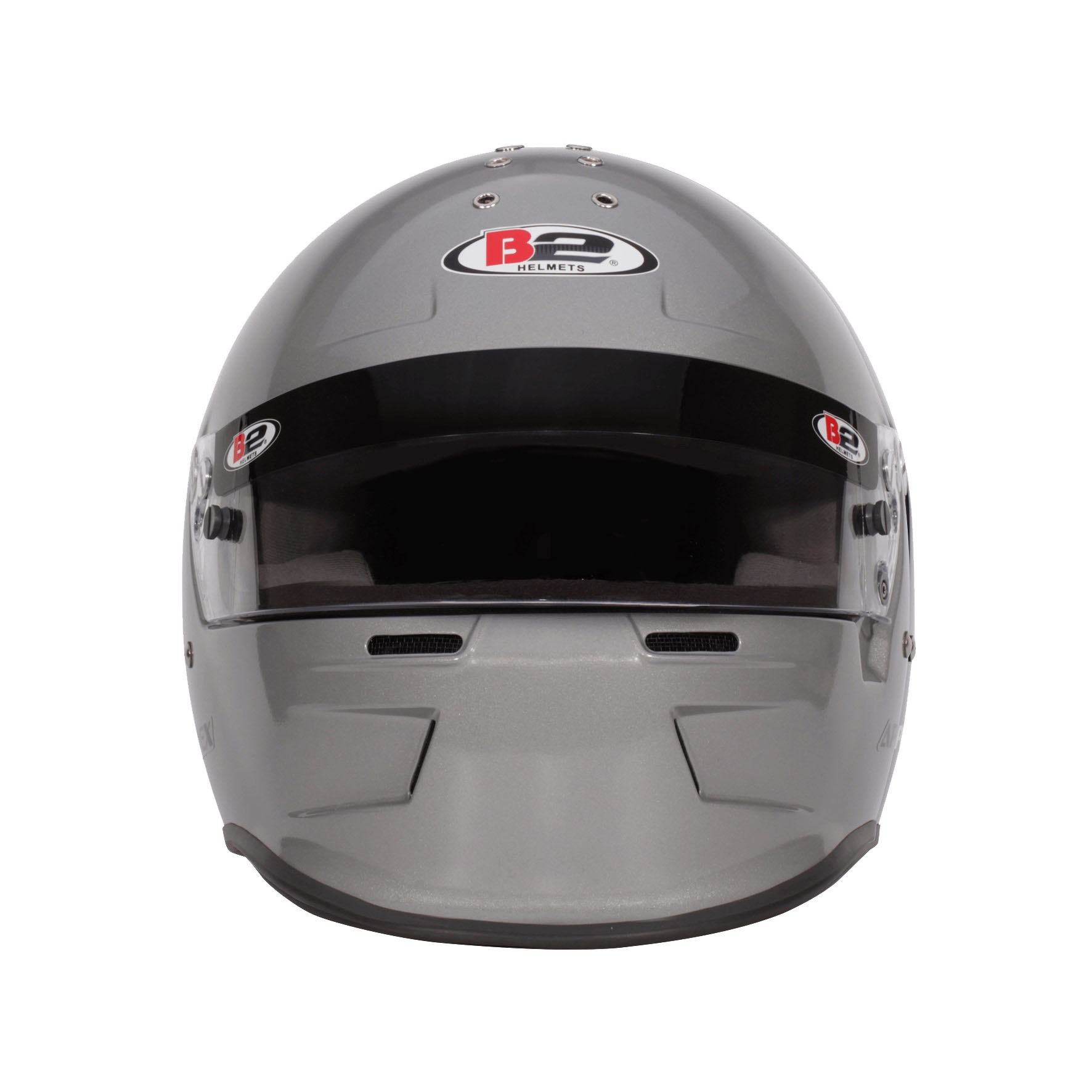 B2 Helmets 1531a21 | B2 HELMETS Helmet Apex Silver 57-58 Small SA20