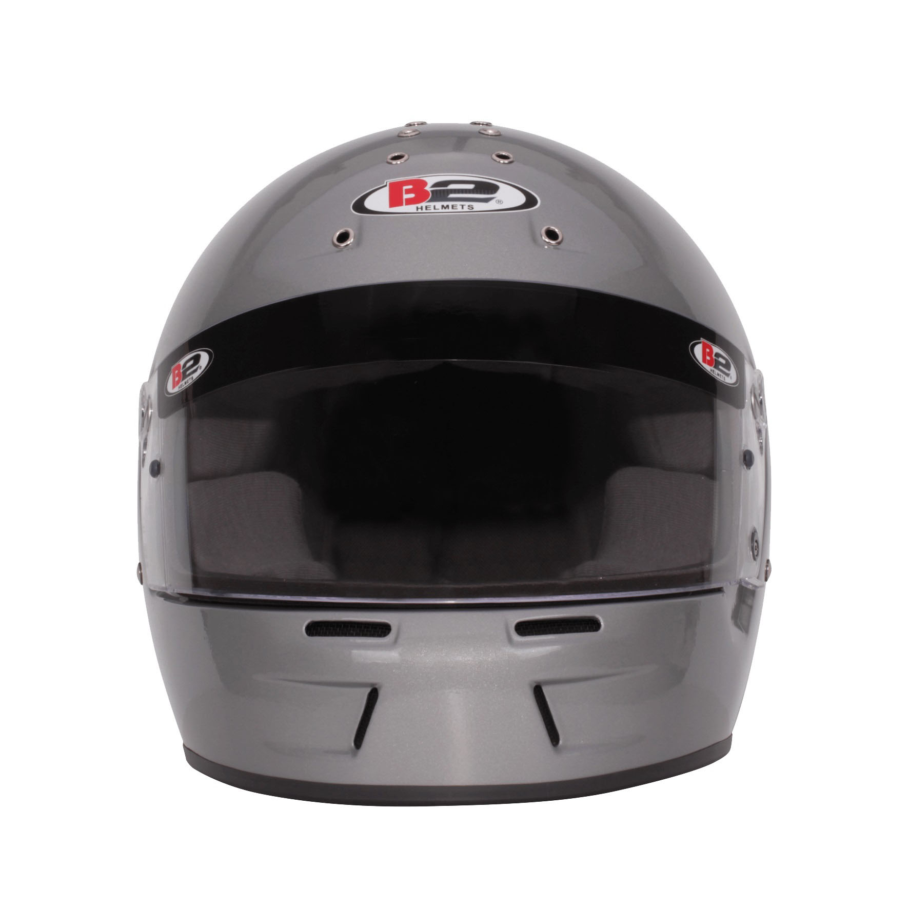 B2 Helmets 1549a21 | B2 HELMETS Helmet Vision Metallic Silver 57-58 Small SA20