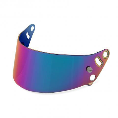 B2 Helmets 2010286 | B2 HELMETS Shield V1 Apex Rainbow Mirror 3mm