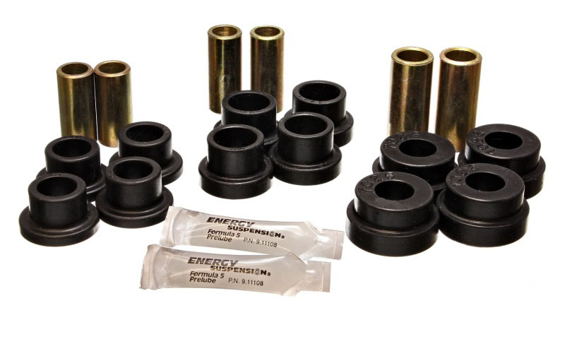 Energy Suspension 12.3101g | 64-75 BMW 2002 Black Front Control Arm Bushing Set; 1964-1975