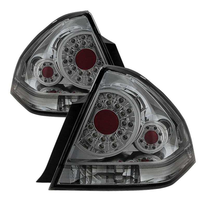 SPYDER 9033735 | Xtune Chevy Impala 06-13 LED Tail Lights Smoked ALT-JH-CIM06-LED-SM; 2006-2013