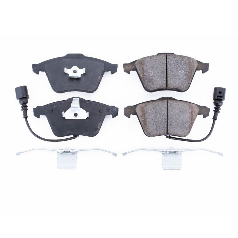 PowerStop 17915c | Power Stop 09-11 Volkswagen CC Front Z17 Evolution Ceramic Brake Pads w/Hardware; 2009-2011