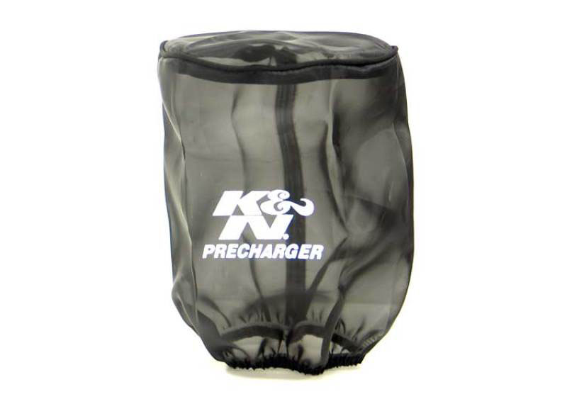 K&N Engineering 228044pk | K&N Universal Precharger Round Straight Air Filter Wrap Black 5in ID x 7in Height