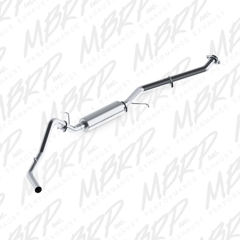 MBRP s5014p | 2003-2007 Chev/GMC 1500 Classic 4.8/5.3L EC/CC-SB Cat Back Single Side AL P Series Exhaust; 2003-2007