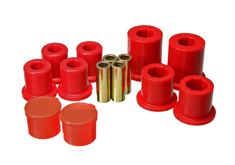 Energy Suspension 8.3139r | 10-20 Toyota 4Runner/Lexus GX460 Front Control Arm Bushing Set - Red; 2010-2020