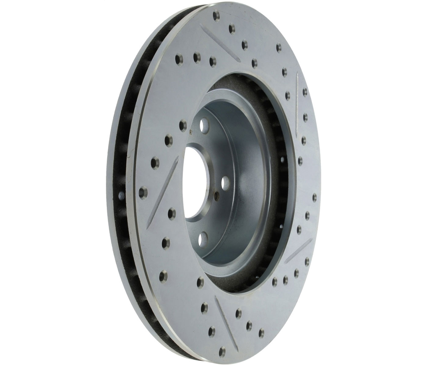 Stoptech 227.47012R | StopTech Subaru Forester C-Tek Sport Drilled & Slotted Rotor; 1998-2002