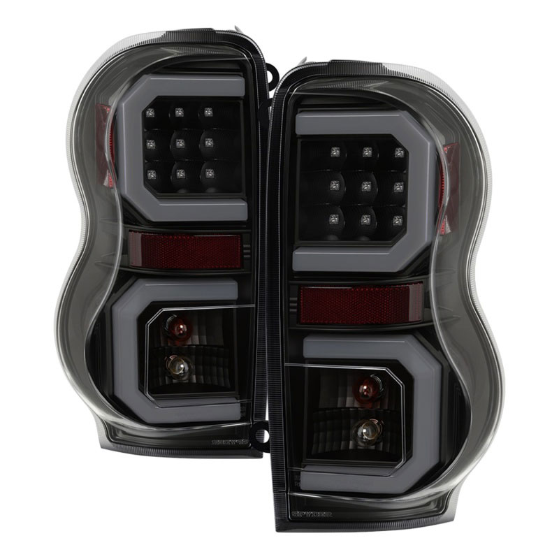 SPYDER 5086549 | Spyder 04-09 Dodge Durango LED Tail Lights - Black Smoke ALT-YD-DDU04-LED-BSM; 2004-2009