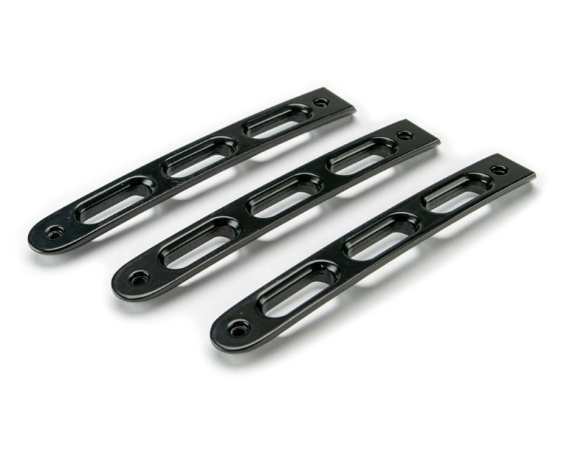 DV8 Offroad d-jp-190026-bk-3 | 2007-2018 Jeep JK Black Slot Style Door Handle Inserts - Set Of 3; 2007-2018