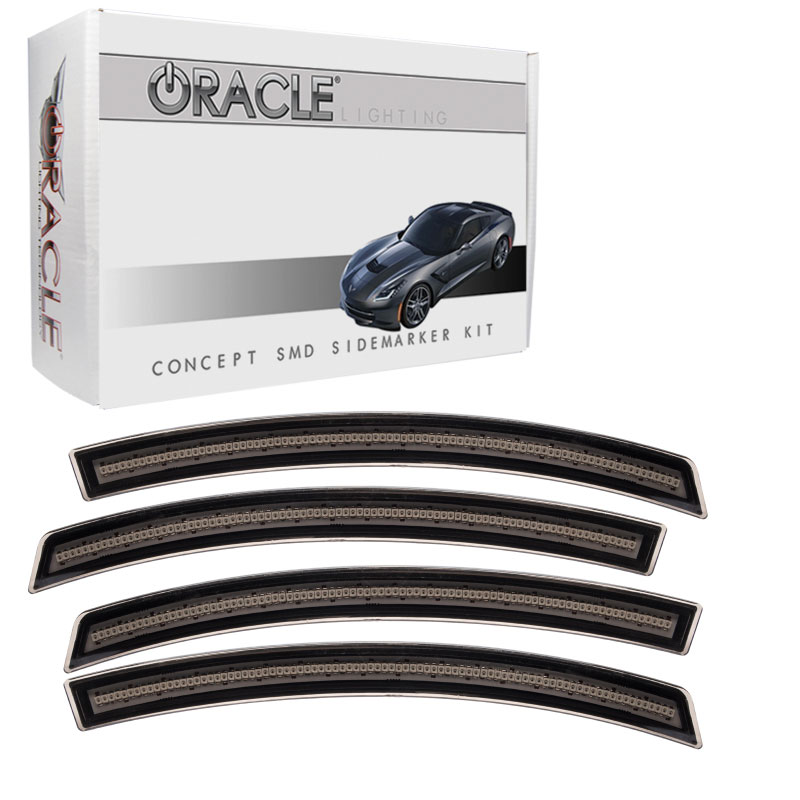 Oracle Lighting 2392-020 | Oracle Chevrolet Corvette C7 Concept Sidemarker Set - Tinted - No Paint; 2014-2017