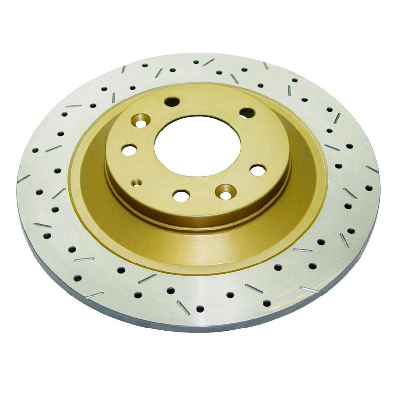 DBA 42961xs | 05+ Mazda MazdaSpeed6 / 05+ MX6 Rear Drilled & Slotted 4000 Series Rotor; 2005-2020