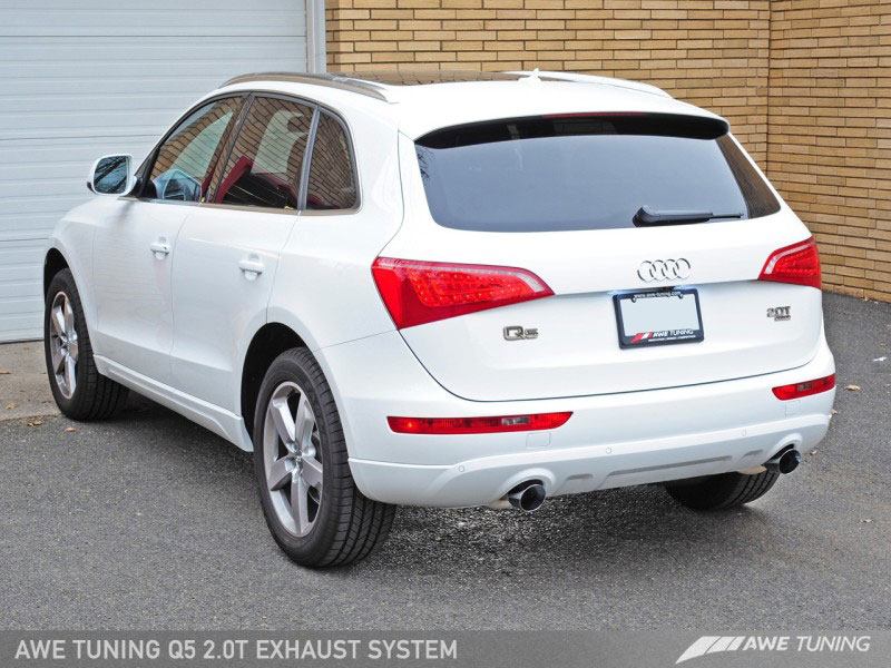 AWE Tuning 3215-11040 | Audi 8R Q5 2.0T Resonated Downpipe; 2011-2012