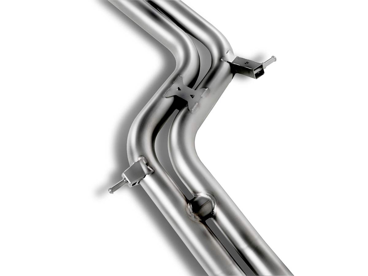 Akrapovic L-AUS58TO | Audi S5 Coupe (8T) Link pipe (SS); 2007-2011