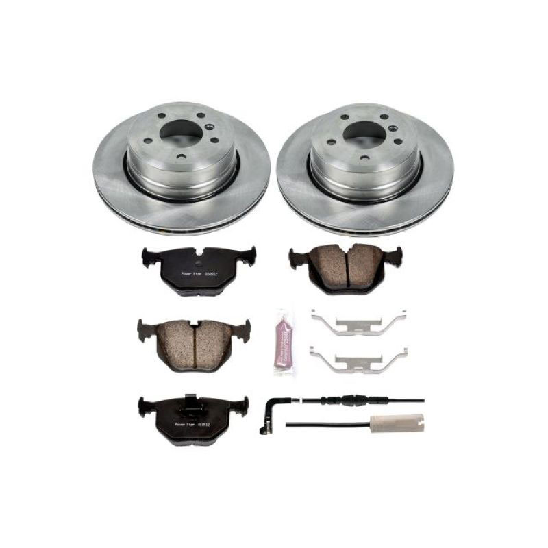 PowerStop koe5492 | Power Stop 06-07 BMW 530xi Rear Autospecialty Brake Kit; 2006-2007