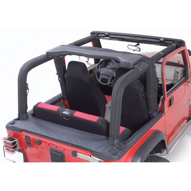 Rugged Ridge 13611.15 | Full Roll Bar Cover Kit 92-95 Jeep Wrangler YJ; 1992-1995