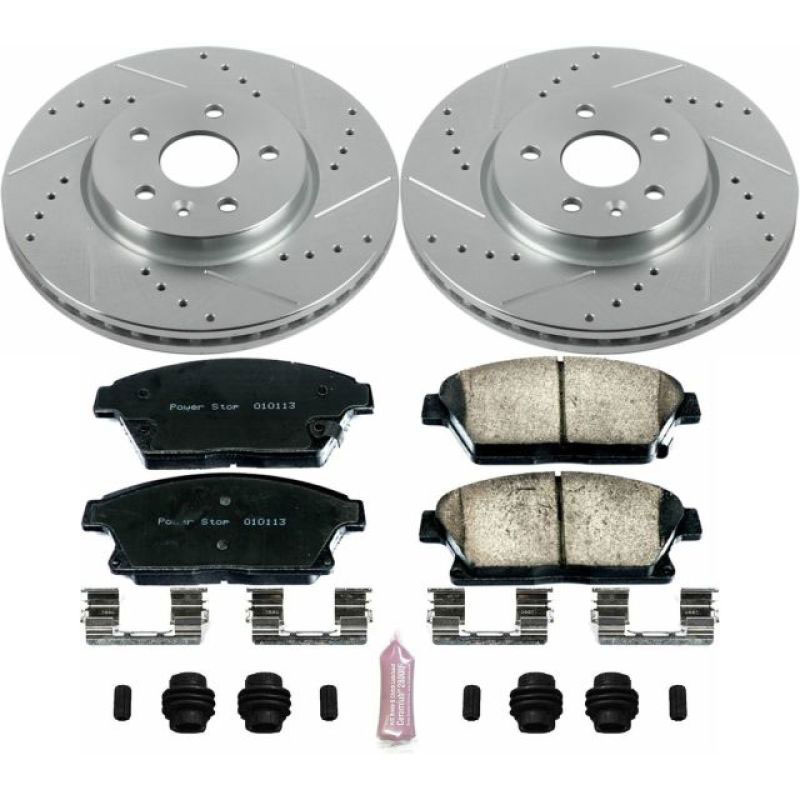 PowerStop k6996 | Power Stop 15-16 Chevrolet Trax Front Z23 Evolution Sport Brake Kit; 2015-2016