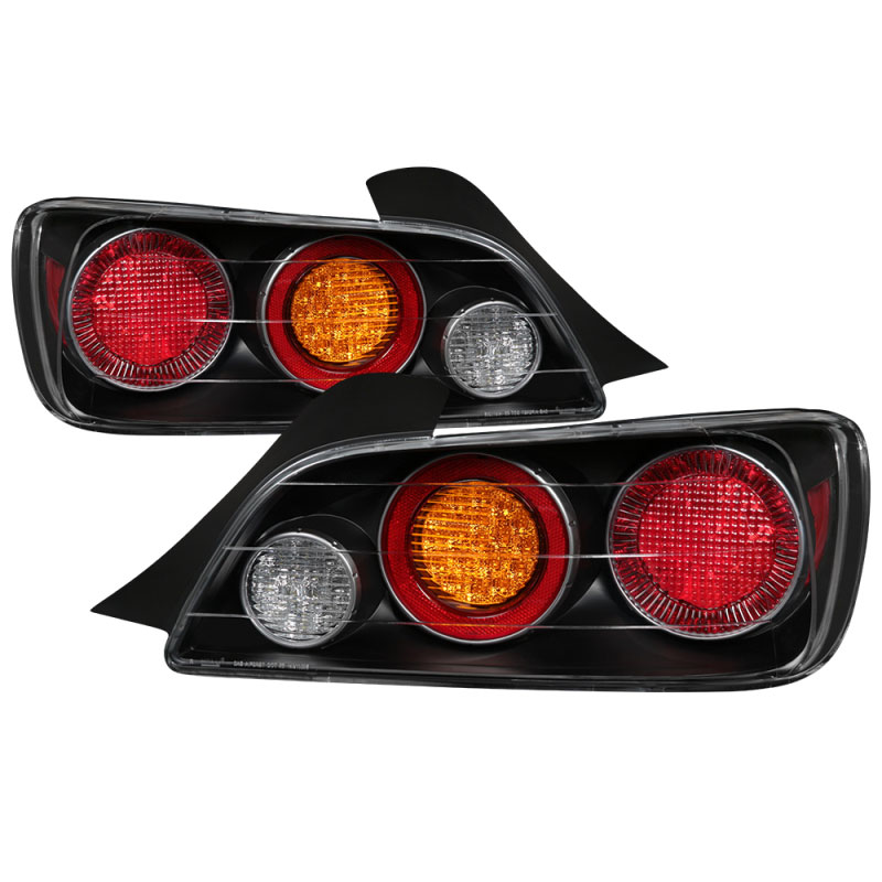 SPYDER 5081605 | xTune Honda S2000 04-08 LED Tail Lights - Black ALT-ON-HS2K04-LED-BK; 2004-2008