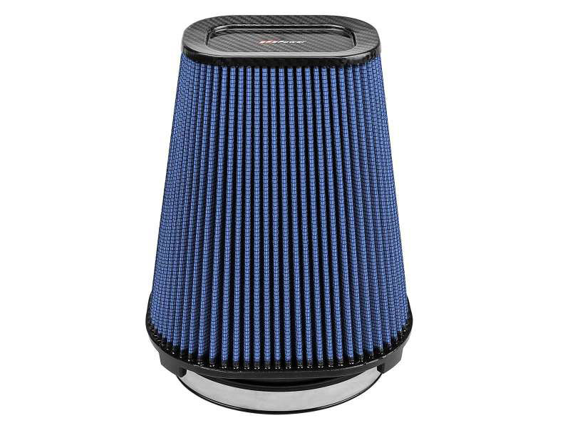 aFe 2490110cf | Magnum FLOW Pro 5R Air Filter (5.5x 7.5)in F (9x 7)in B (5.8 x 3.8)in T (Carbon Fiber) x 10in H