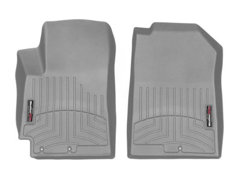 WeatherTech 4612401 | 2018+ Kia Rio (Sean & 5 Door Hatchback) Front FloorLiner - Grey; 2018-2023