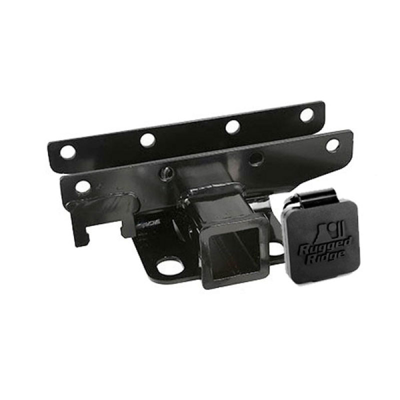 Rugged Ridge 11580.61 | Receiver Hitch Kit RR Logo 07-18 Jeep Wrangler; 2007-2018