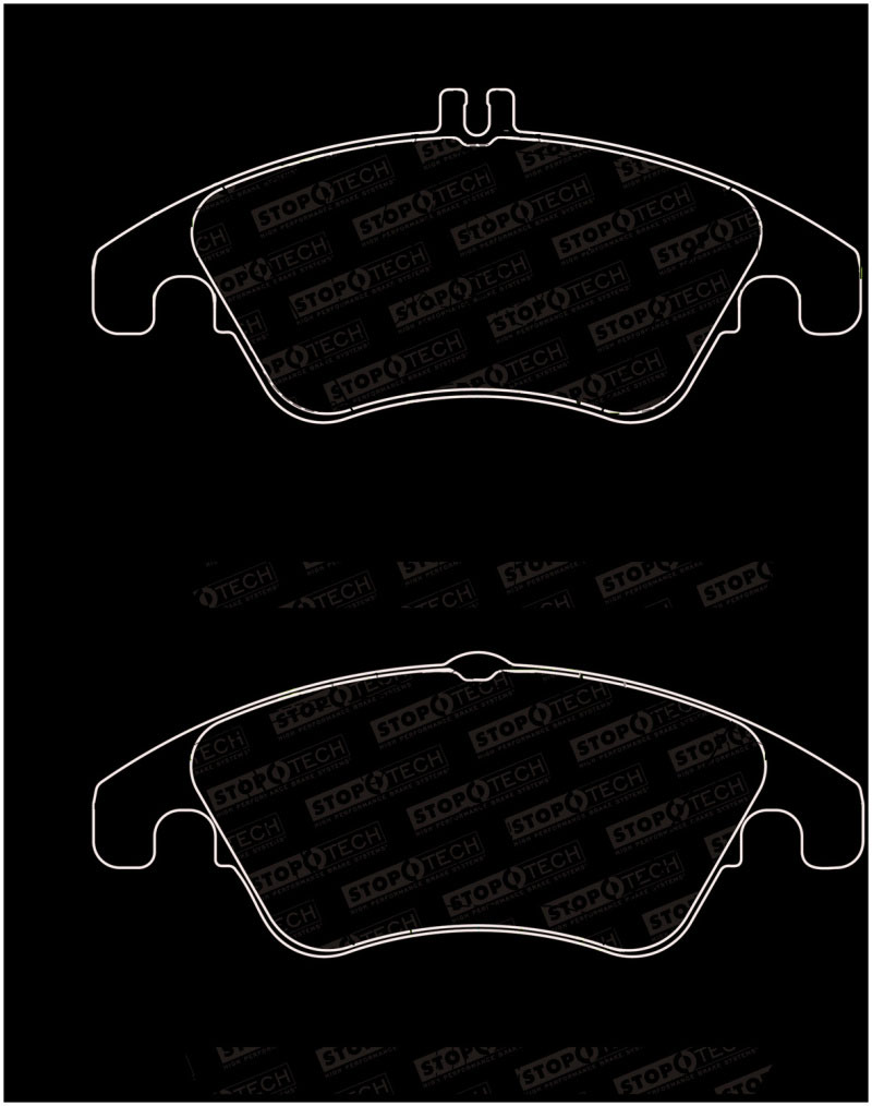 Stoptech 308.13420 | StopTech Street Brake Pads Mercedes-Benz E300, Front; 2010-2013