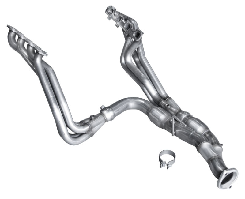 American Racing Headers JPGC-05134300LSWC | Jeep Cherokee 5.7L Long System With Cats, Header 1-3/4 x 3, 3 x 3 Y-Pipe Set With Cats (Square Port Flange); 2005-2008