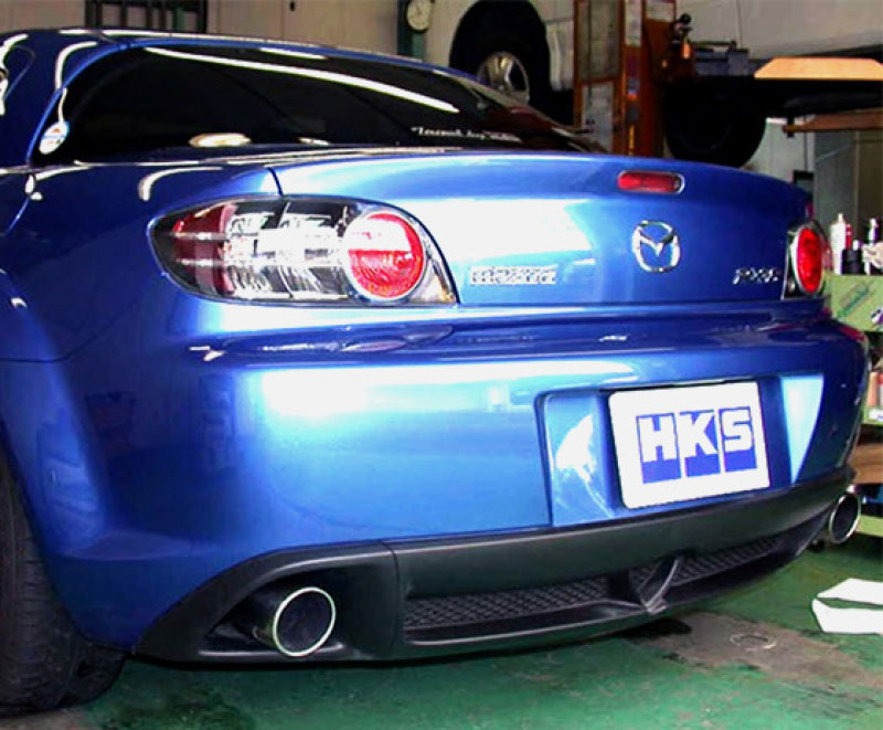 HKS 32018-az002 | 03+ Mazda RX-8 Legamax Catback Exhaust *Special Order*; 2003-2008