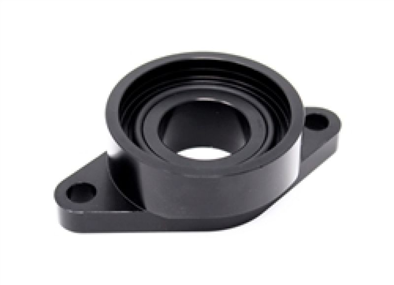 Torque Solution ts1ghksbk | Billet Stock to HKS Blowoff Valve Adapter Black Mtsbshi Eclipse/Talon/Laser 1G 90-94; 1990-1994