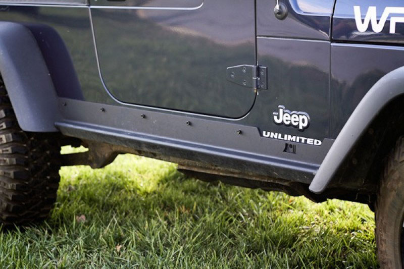 Rugged Ridge 11504.16 | Heavy Duty Side Rocker Guards 04-06 Jeep Wrangler LJ; 2004-2006