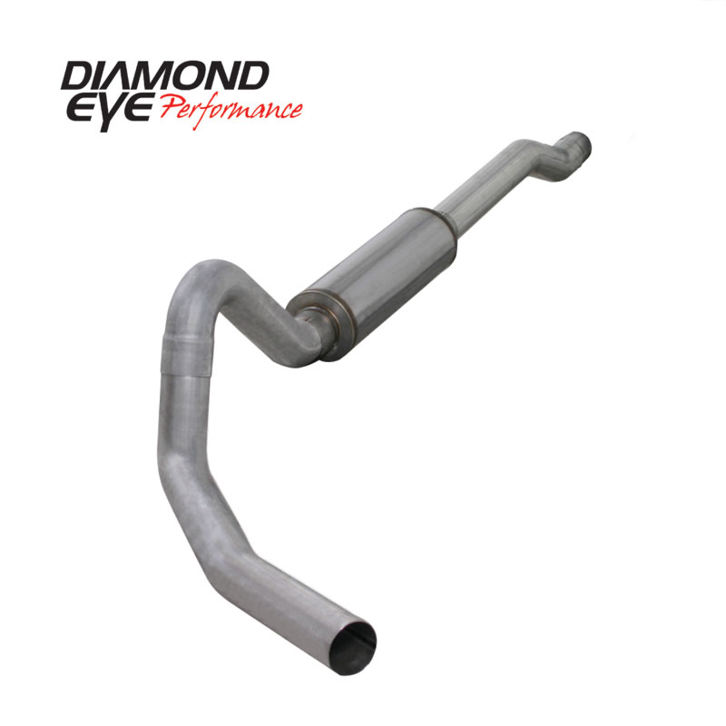 Diamond Eye Performance k4354a | Diamond Eye KIT 4in CB SGL AL: 03-06 FORD 6.0L EXCURSION; 2003-2006