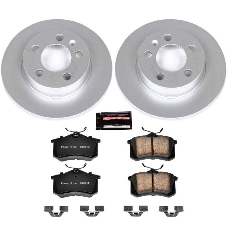 PowerStop crk3093 | Power Stop 00-06 Audi TT Quattro Rear Z23 Evolution Sport Coated Brake Kit; 2000-2006