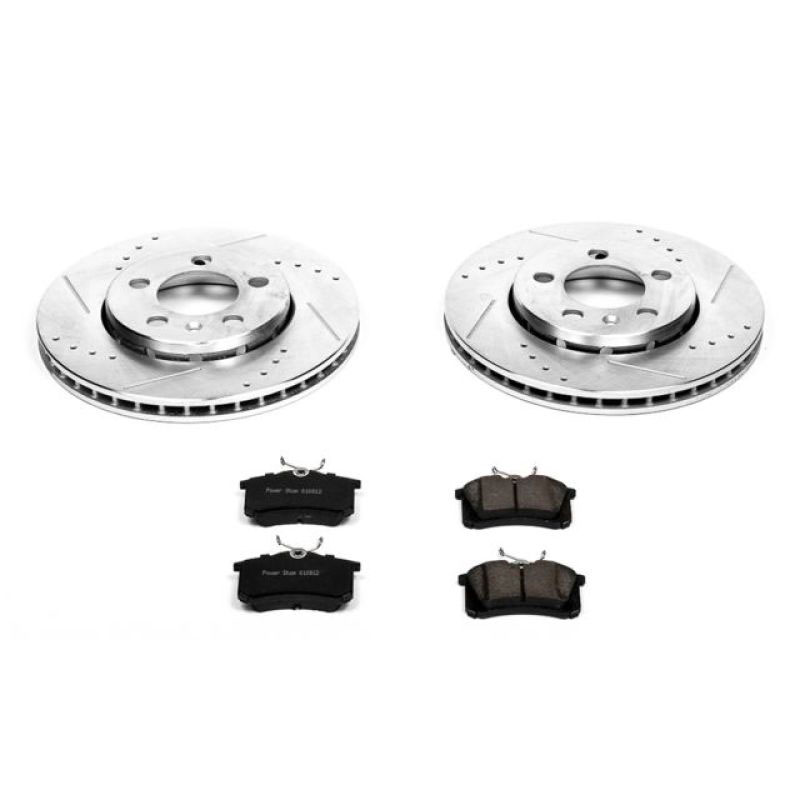 PowerStop k920 | Power Stop 00-06 Audi TT Quattro Rear Z23 Evolution Sport Brake Kit; 2000-2006