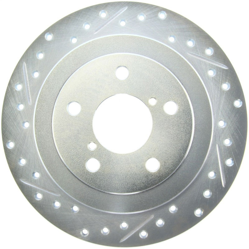 Stoptech 227.47011R | StopTech Subaru Forester Select Sport Drilled/Slotted Rotor, Rear Right; 1998-2008