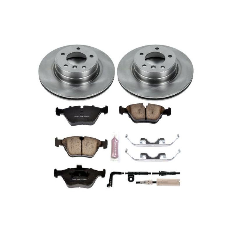 PowerStop koe5156 | Power Stop 04-05 BMW 525i Front Autospecialty Brake Kit; 2004-2005