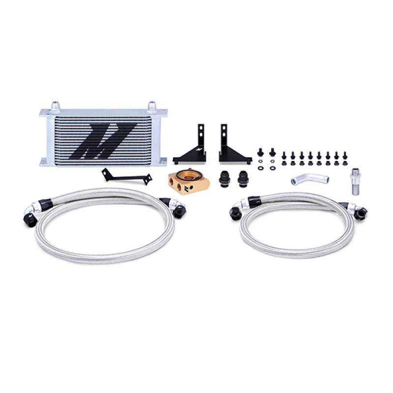 Mishimoto mmoc-fist-14t | 14-16 Ford Fiesta ST Thermostatic Oil Cooler Kit - Silver; 2014-2016