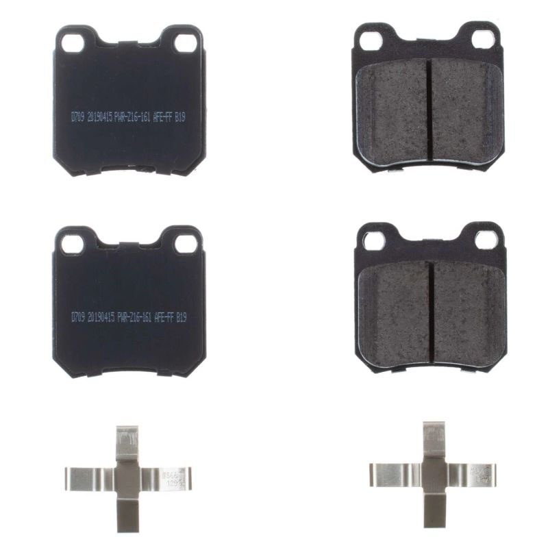 PowerStop 17709 | Power Stop 97-01 Cadillac Catera Rear Z17 Evolution Ceramic Brake Pads w/Hardware; 1997-2001