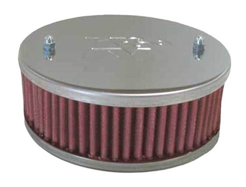 K&N Engineering 569093 | K&N Universal Custom Air Filter - Oval 1.375in Flange / 4.875in ID / 2.25in Overall Height