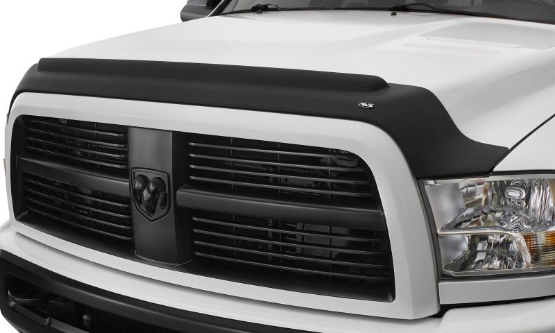 AVS 436140 | 08-22 Dodge Challenger Aeroskin II Textured Low Profile Hood Shield - Black; 2008-2024