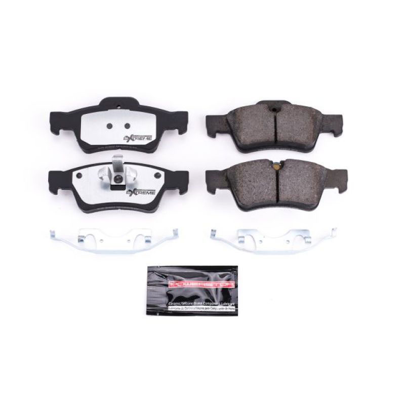 PowerStop z26-1122 | Power Stop 2011 Mercedes-Benz G55 AMG Rear Z26 Extreme Street Brake Pads w/Hardware; 2011-2011