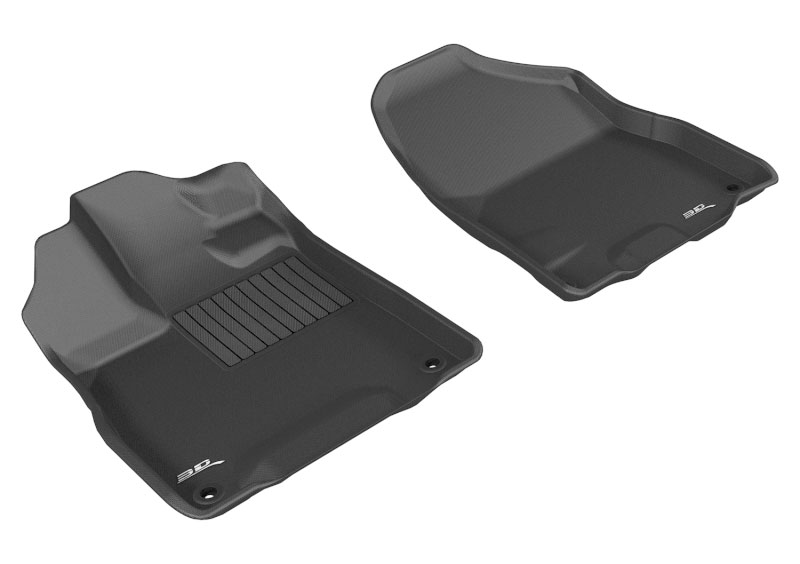 3D Maxpider l1ac00611509 | 3D MAXpider 2014-2020 Acura MDX Kagu 1st Row Floormat - Black; 2014-2020