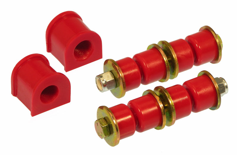 Prothane 8-1105 | 88-91 Honda Civic/CRX Front Sway Bar Bushings - 16mm - Red; 1988-1991