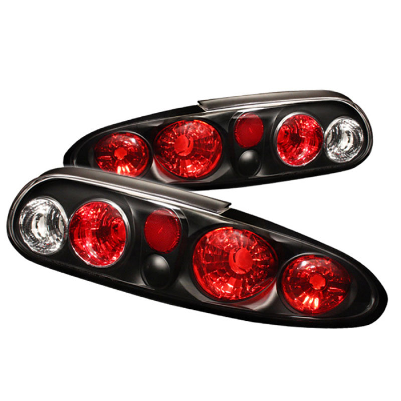 SPYDER 5001191 | Spyder Camaro Altezza Tail Lights - Black V8 / V6 - (ALT-YD-CCAM98-BK); 1993-2002