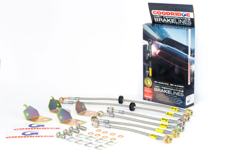 Goodridge 12288 | 05+ Pontiac GTO Brake Lines; 2005-2006