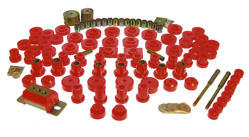 Prothane 7-2010 | 55-57 Chevy All Models Total Kit - Red; 1955-1957