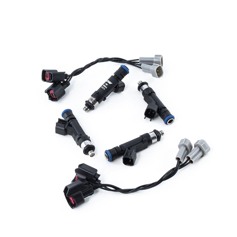 DeatschWerks 18U-08-0800-4 | 800cc Injectors 95-99 Mitsubishi Eclipse (DSM) and 03-06 EVO 8/9 (High Impedance); 1995-1999