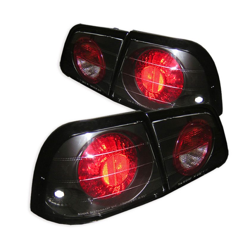 SPYDER 5006950 | Spyder Nissan Maxima Altezza Tail Lights - Black - (ALT-YD-NM97-BK); 1997-1999