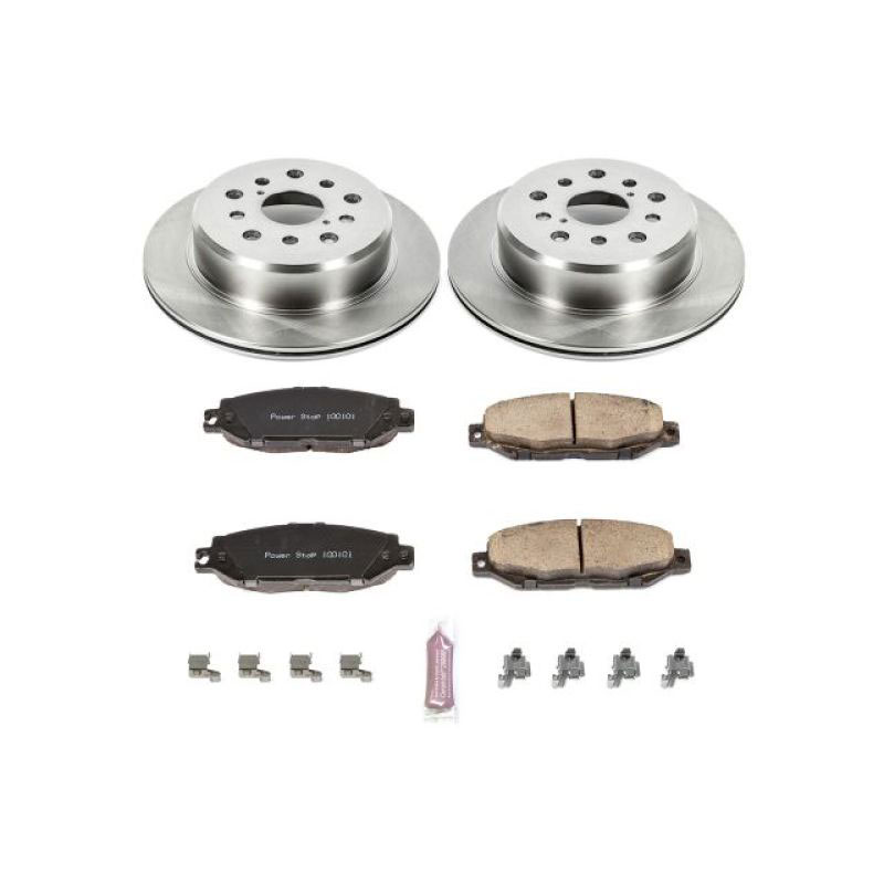 PowerStop koe3134 | Power Stop 99-00 Lexus SC300 Rear Autospecialty Brake Kit; 1999-2000