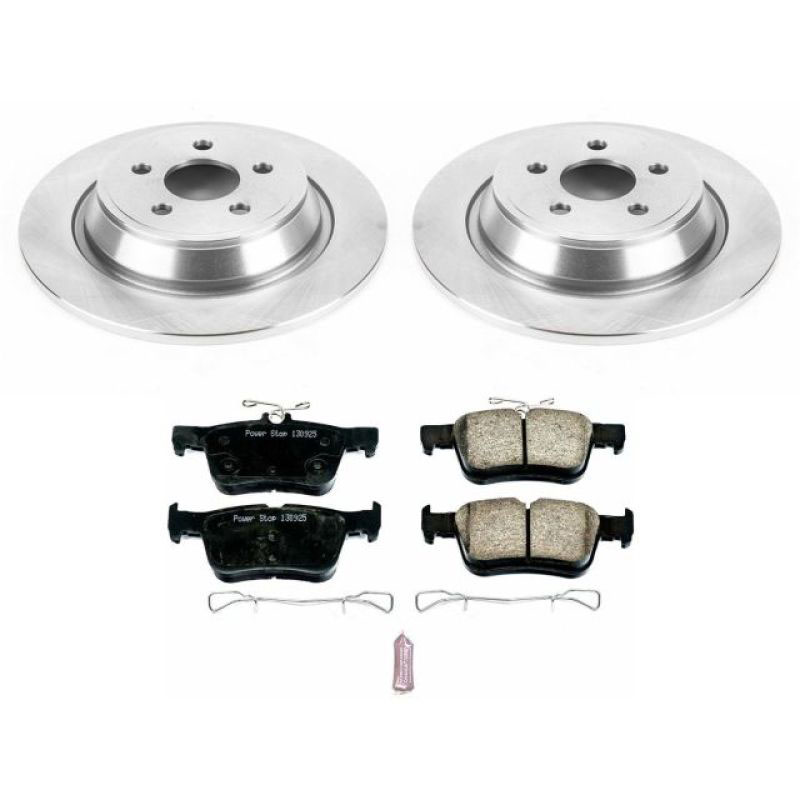 PowerStop koe7144 | Power Stop 15-19 Ford Edge Rear Autospecialty Brake Kit; 2015-2019