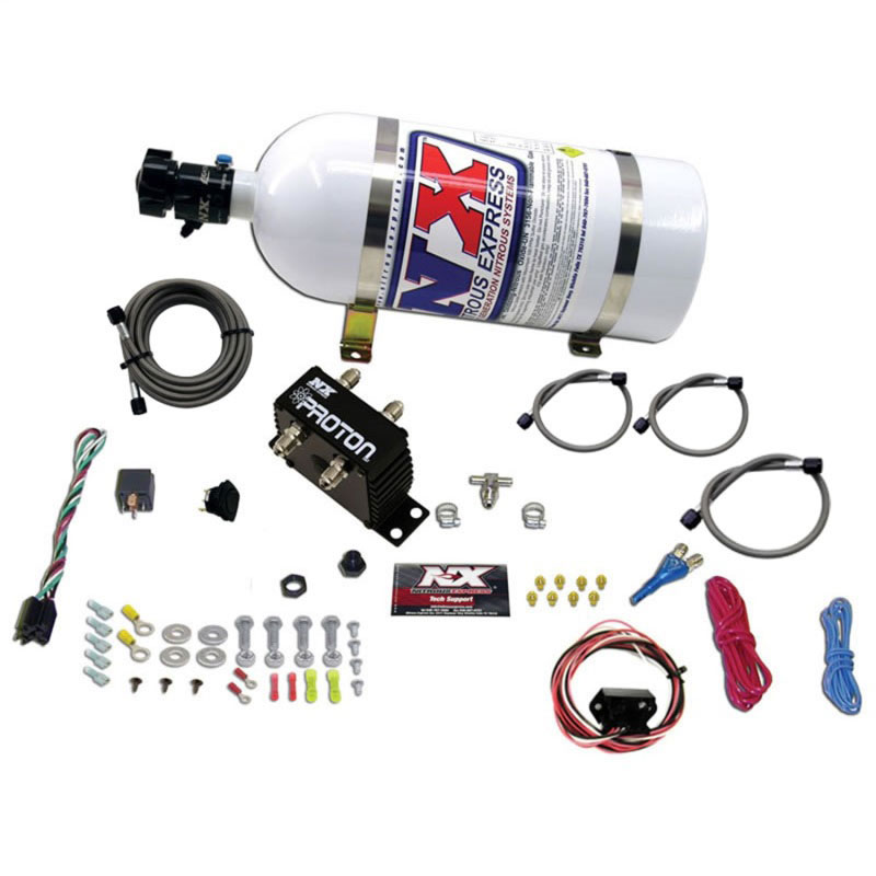 Nitrous Express 20422-10 | Proton Fly By Wire Nitrous Kit w/10lb Bottle