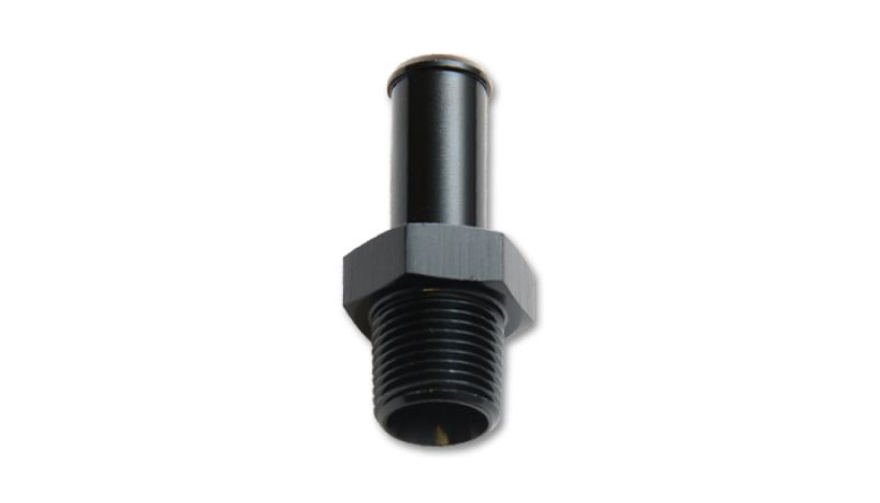 Vibrant 11642f | 1/16in NPT to 1/4in Barb Straight Fitting - Aluminum